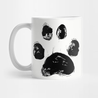 Paw Print Mug